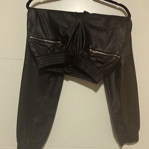 Zara faux leather